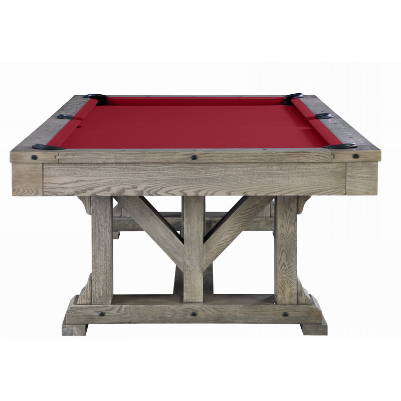 Table de billard en ardoise Cross Creek de Playcraft , 7', Bourgogne, Non