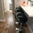 Swivel Upholstered Adjustable Height Counter Stool with Metal Frame-366193131