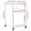 Quammen 36cm W Steel Bedside Table-474298739