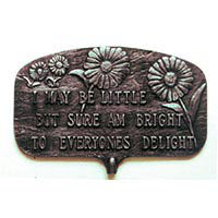 Bright to Everyones Delight Garden Sign