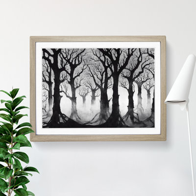 A Feisty Forest - Framed Print