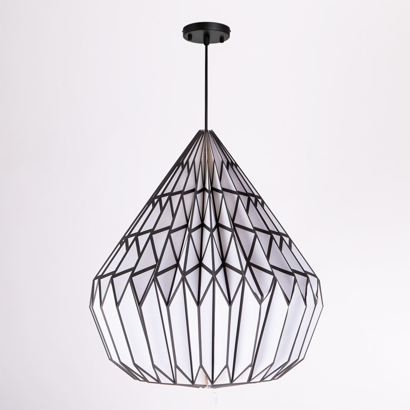 42cm H Cardboard / Paper Cone Pendant Shade