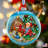 5.5'' Glass Ball Ornament