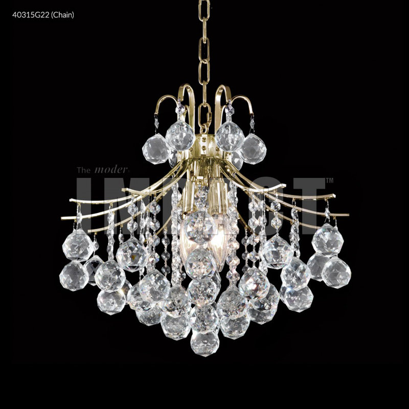 Cascade 4 - Light Chandelier, Swarovski Spectra