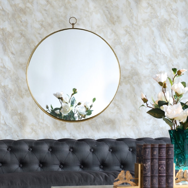 Miroir rond 24 po x 28 po