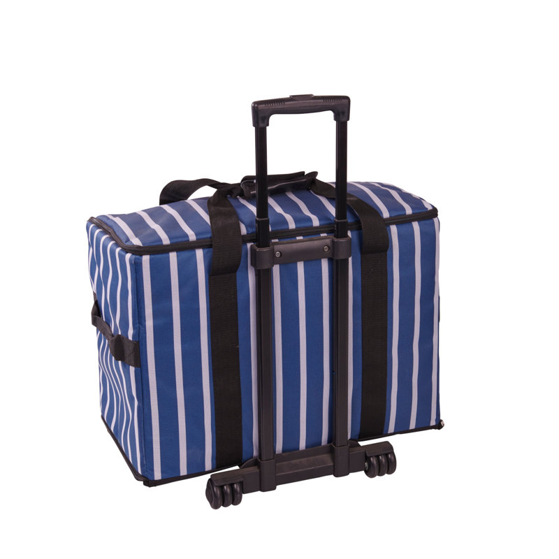 Highland Dunes Fabric Storage Bag, Blue