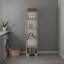 Armoire de rangement avec tablette fixe-202032226