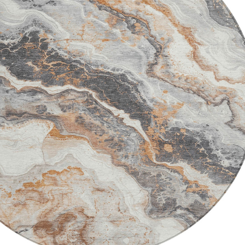 Tapis rond 8 po