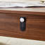 Table basse multifonctionnelle en MDF avec verrouillage par mot de passe seulement, sans chaises.