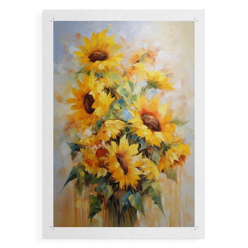Série FLORAL CDL III - Impression sur toile seulement - NON CADRE