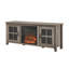 Accomac Unfinished TV Stand for TVs up to 58" with Fireplace Included-60194252