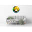 Johnni Glass Wall Clock