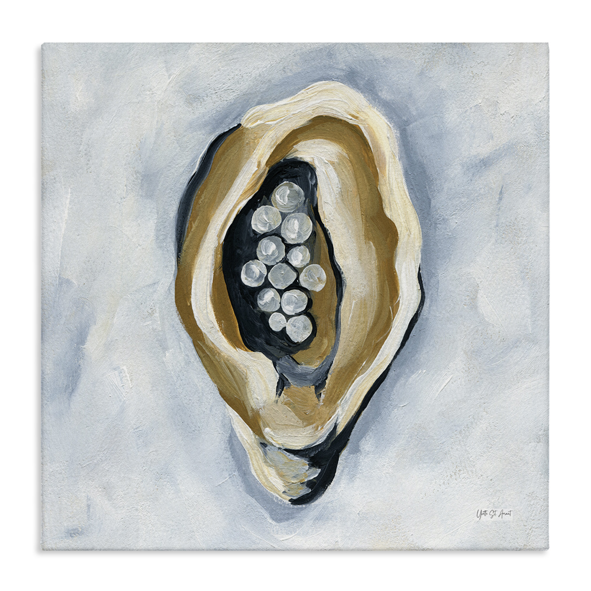 Charlton Home® World Is Your Oyster Canvas Wall Art by Yvette St. Amant
