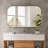 Trielle Rectangular Aluminum Framed Modern Bathroom Wall Mirror-149312859-149312858