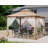 11 Ft. W x 11 Ft. D Steel Patio Gazebo The Soft Roof-62080222
