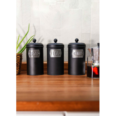 Metal Jar - Set of 3