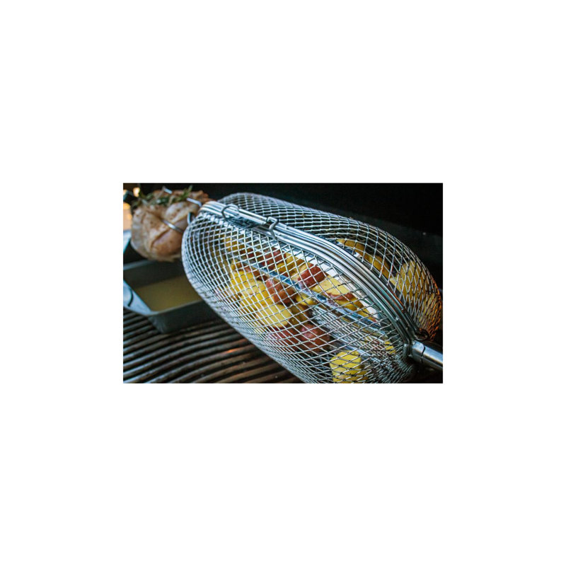Stainless Steel Non-Stick Dishwasher Safe Rotisserie