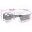  Garden Sofa Set Light Grey, Anthracite