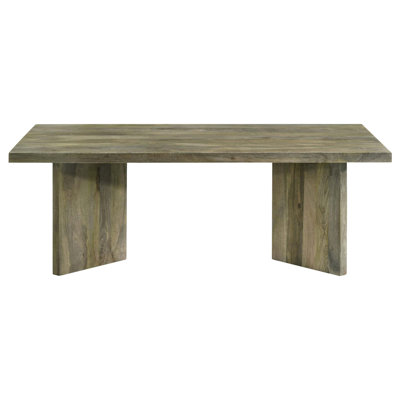 Rectangular Solid Wood Coffee Table