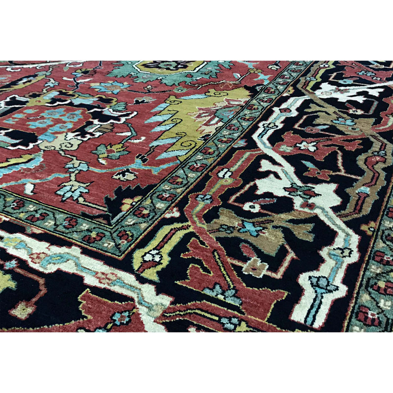 Sultanabad Wool Oriental Area Rug, Rectangle 11'7" x 14'5"