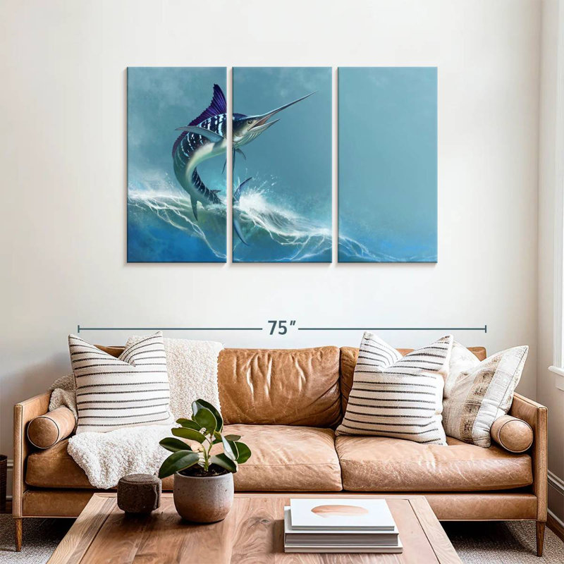 Brampt Marlin Jump, 36" H x 57" W