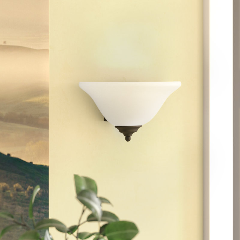 Aquala Flush Mounted Sconce, Bronze