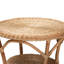 Table basse en rotin à 4 pieds avec rangement Caridwen