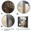 Cottage bleu ensoleillé papillon I - Art mural animal-392097632-392097661