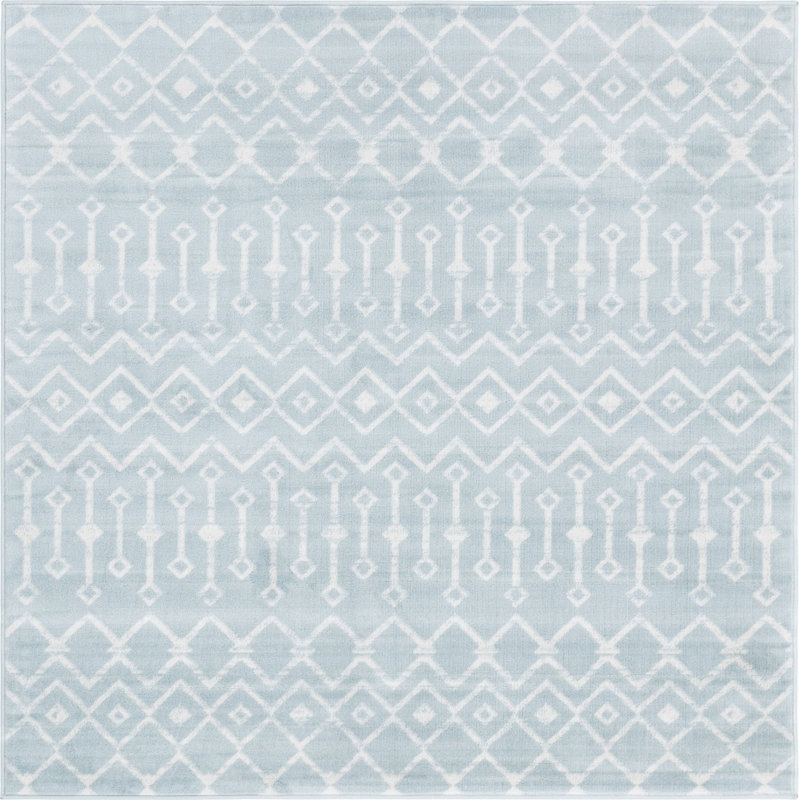 Aemtenan Abstract Indoor Rug, Square 6'