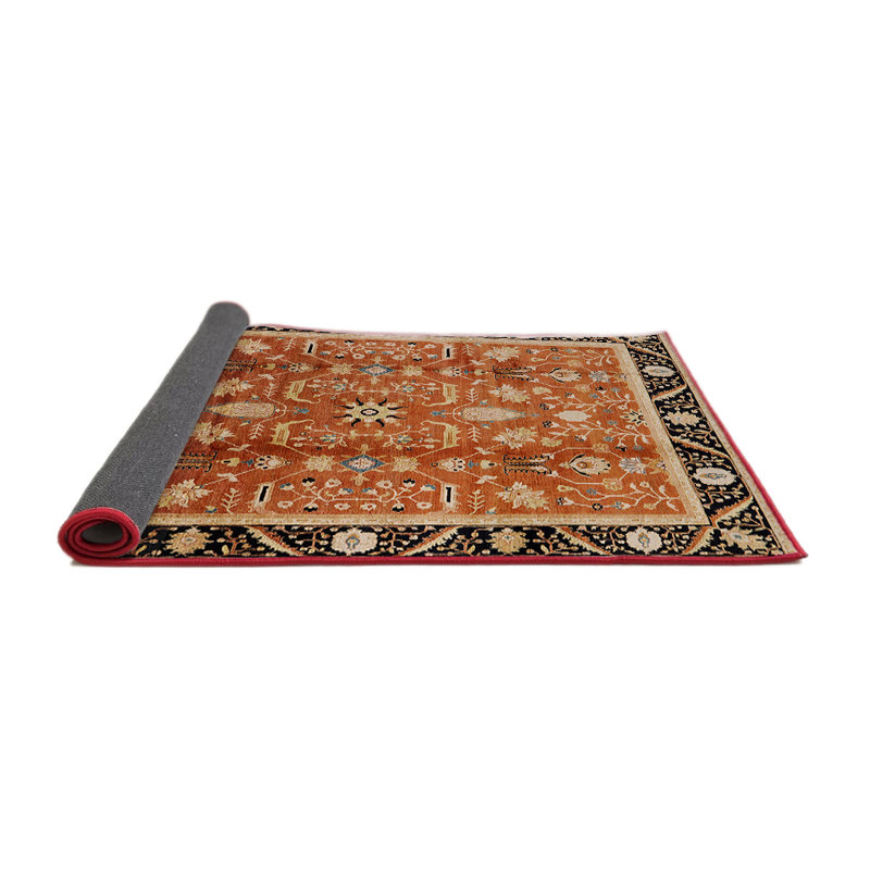 Tapis brun / noir Swarthofthi, Rond 6 pi