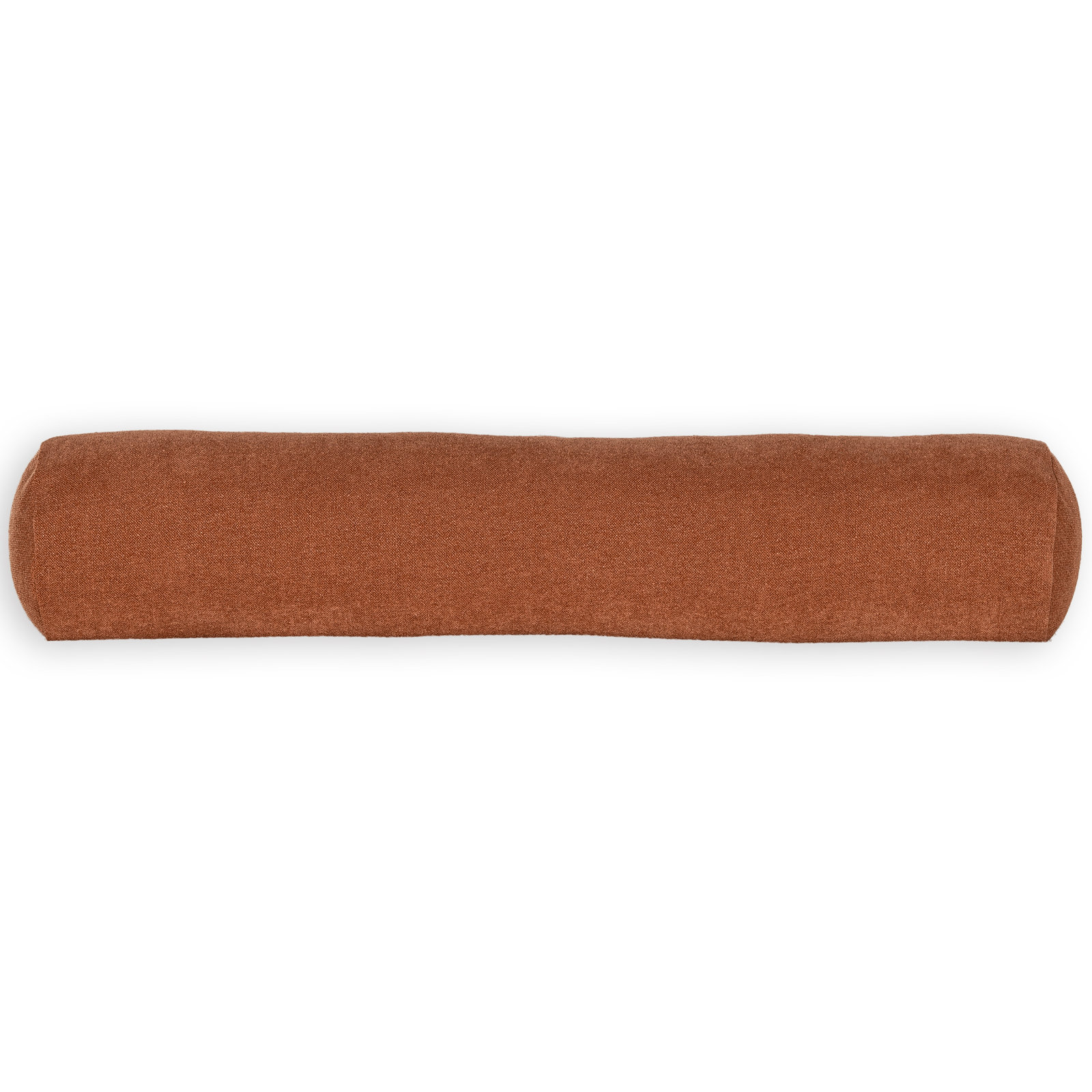 Cascade Throw Pillow, Bolster 8" H x 39" W, Orange