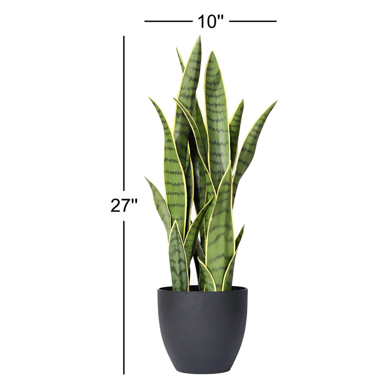 Plante artificielle en pot 27 po