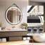 Darita Aluminium Round Mirror-506383527