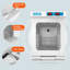 5l Hot Bath Towel Warmer With Uv Light Freestanding Towel Warmer Cabinet-98257033