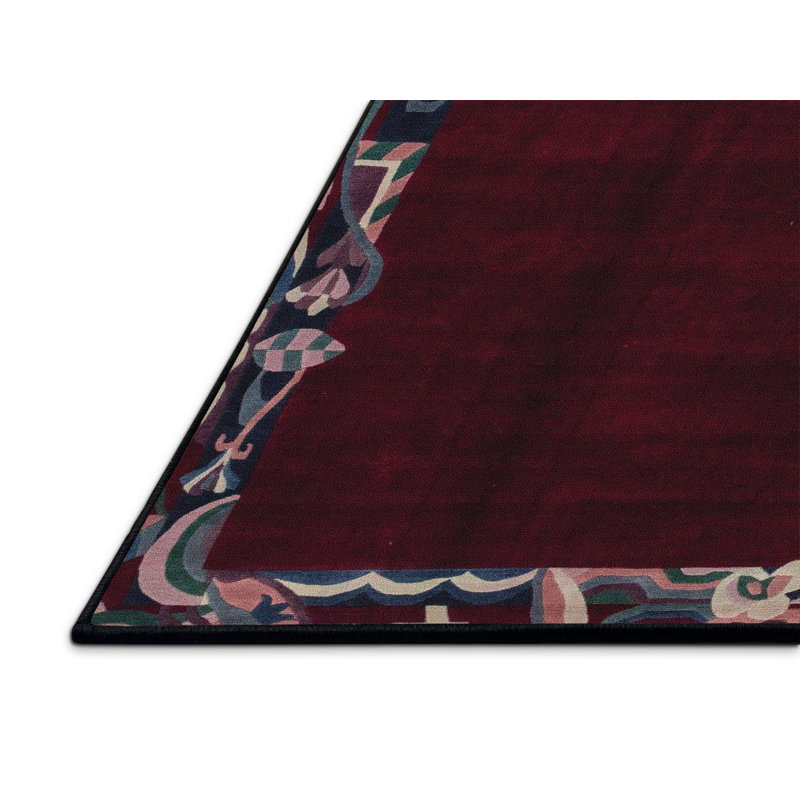 Tapis multicolore à motif abstrait Milaim, Rectangle 2 pi x 4 pi