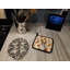 Paire de supports à casseroles Brindle and White Basenji Heirloom Fall