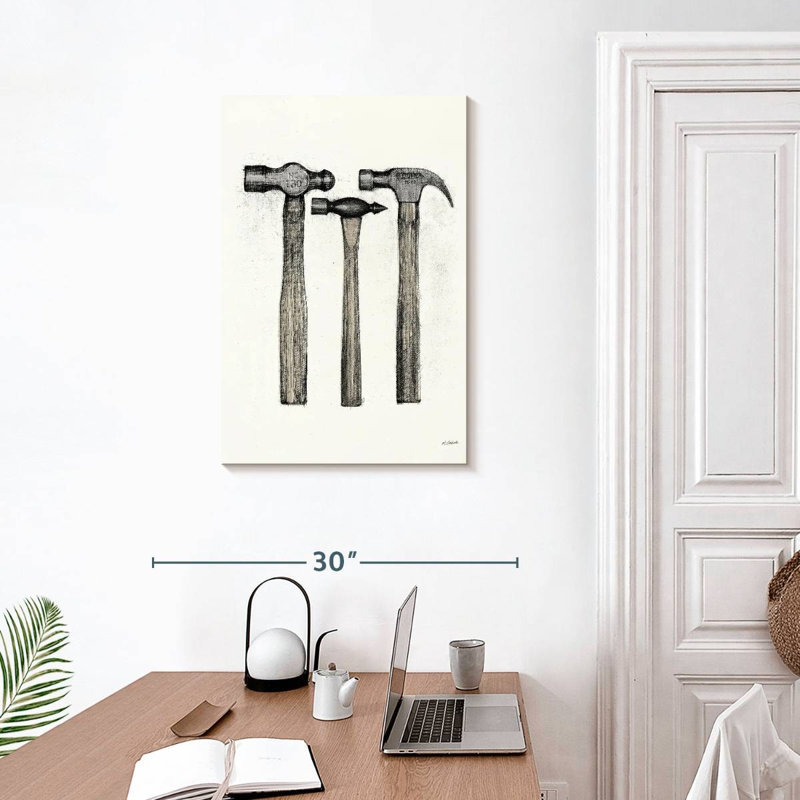 Senne Hammers With Color, 30" H x 20" W