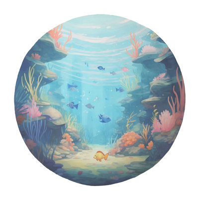 Deep Sea Treasures Braided Rug