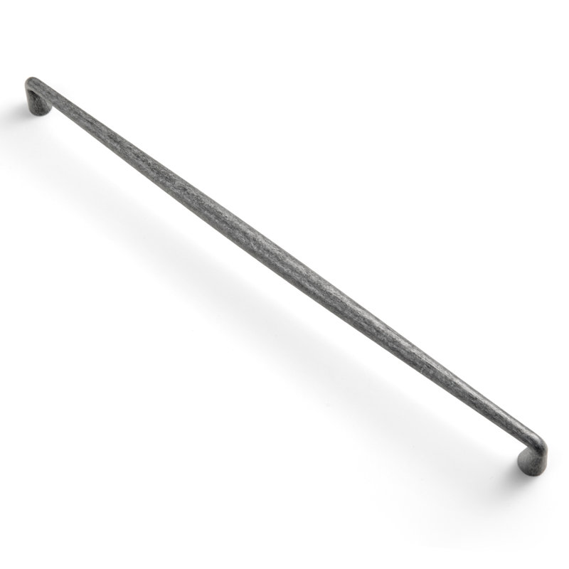 Poignée de centre à centre, 12.6", Nickel patiné