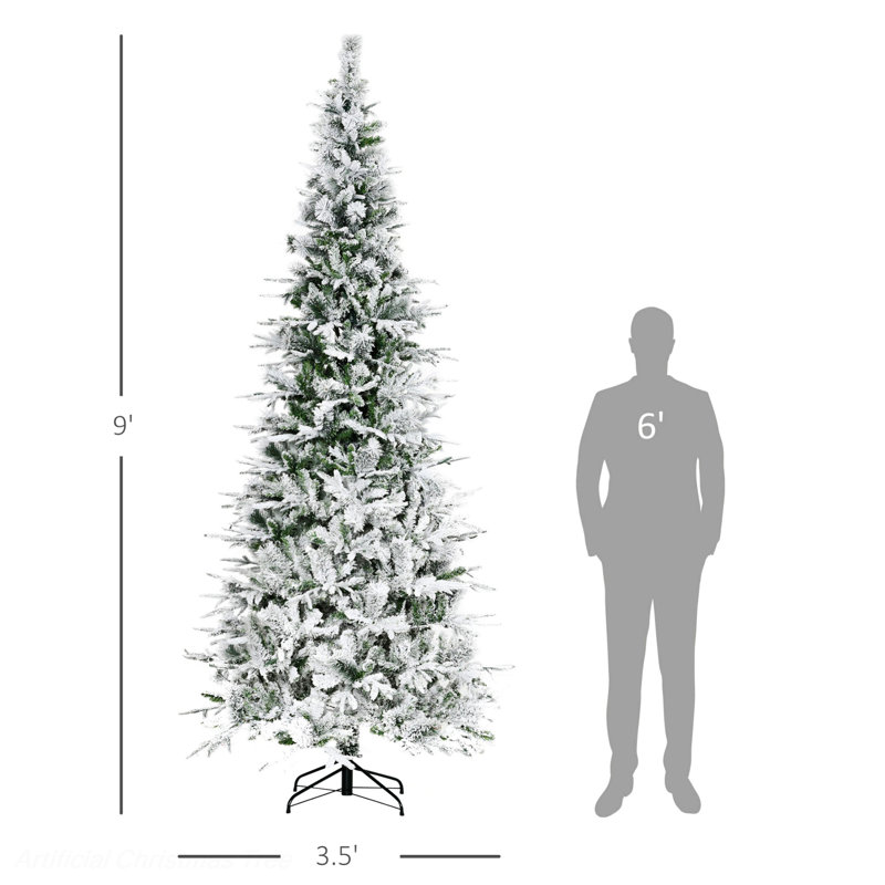 Arbre de Noël artificiel avec 1159 pointes