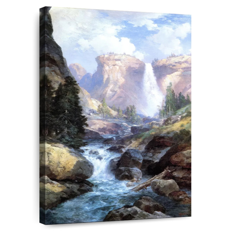 Cascade d'Alvord à Yosemite, H 51 po x l 34 po
