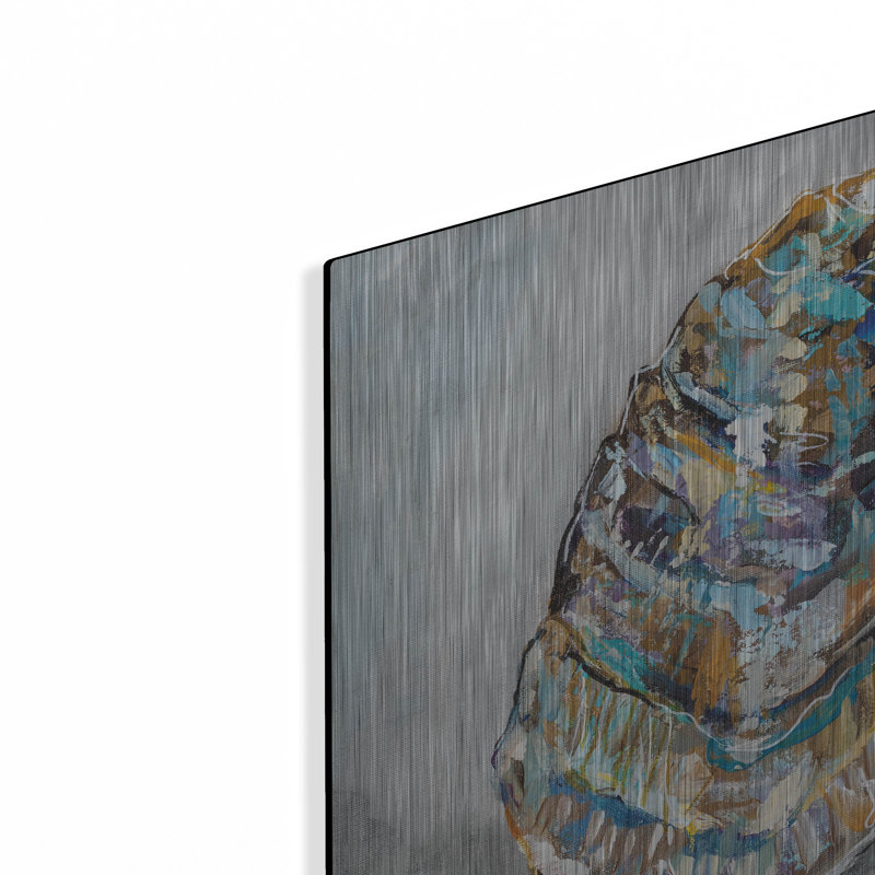 Art mural en métal Rosecliff Heights «Watangle Light» par Jeanette Vertentes, H 12 po x l 12 po