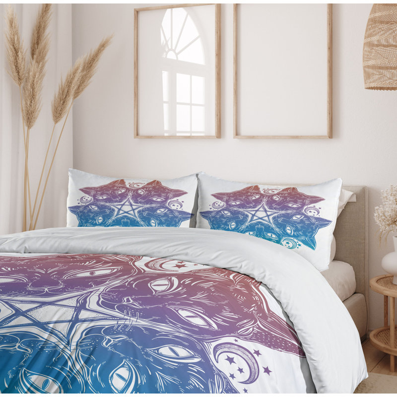 No Duvet Cover, Queen Duvet Cover + 2 Standard Shams