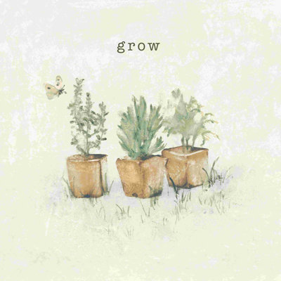 «Garden Plants» par Cheri Blum, peinture