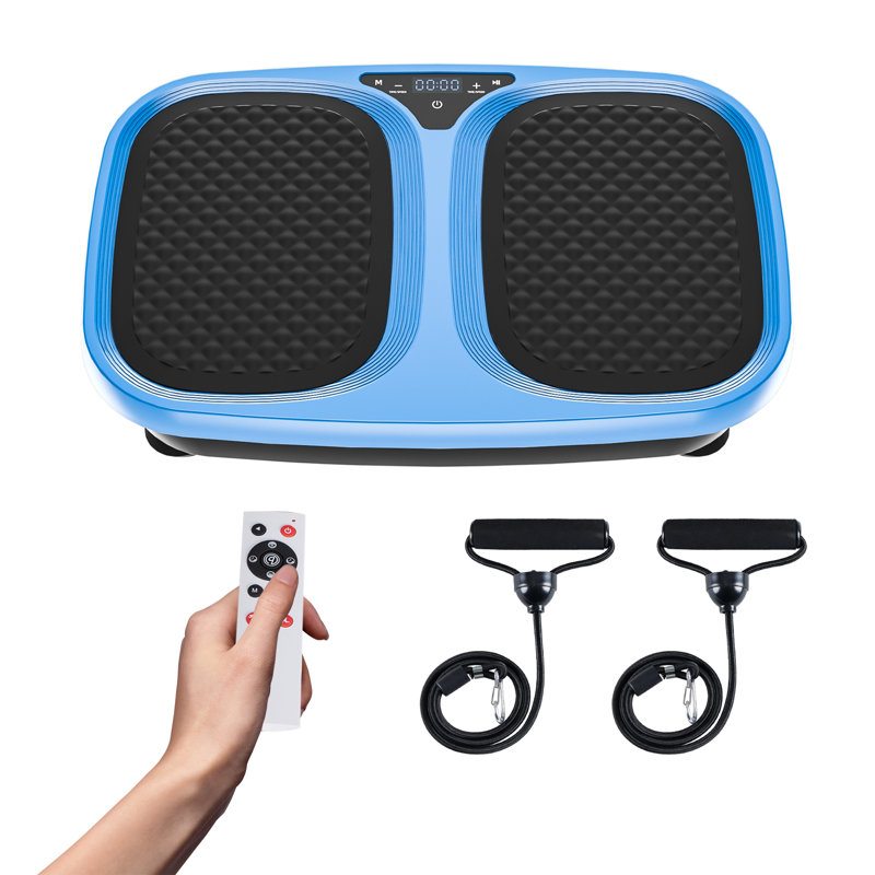 9-Speed Vibration Plate Exercise Machine fo Whole Body Workout, Bleu