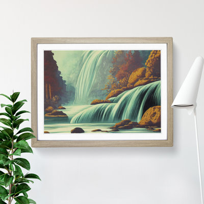 Animated Waterfall - Single Picture Frame Print