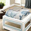 Ensembles de literie en satin de coton luxueux, style bord de mer, parfait pour la décoration intérieure