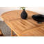 Giolou Rectangular Teak Extendable Outdoor Dining Table , 180cm cm W 100cm cm D