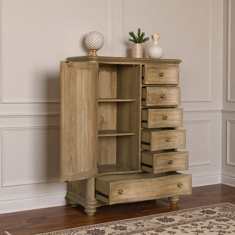 Retro drawer decorative accent chest
