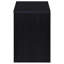 Table de chevet noire à 2 tiroirs avec lumières DEL et ports de chargement USB | Idée de cadeau-3784794
